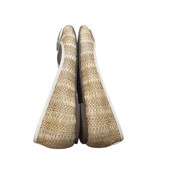 Tory Burch Reva Straw Flat  Size: 61/2 - Picture 4 of 8